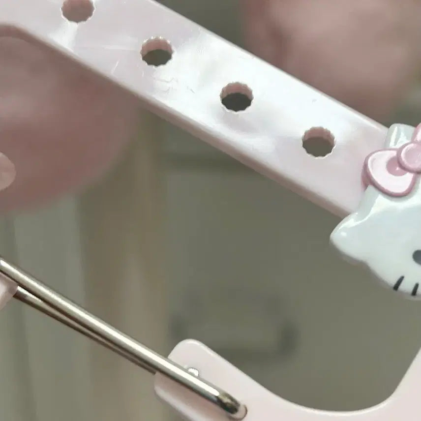 [BUNJANG] Sanrio Hello Kitty My Pachirun Carabiner Keychain Name Holder / 산리오 헬로키티 마이파치룬 카라비너 키링 네임홀더