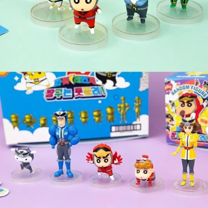 [BUNJANG] Crayon Shin-chan Power Rangers Hidden Gold Jjang-gu Jjang-a New Product / 짱구 파워레인저 히든 골드 짱아 새상품