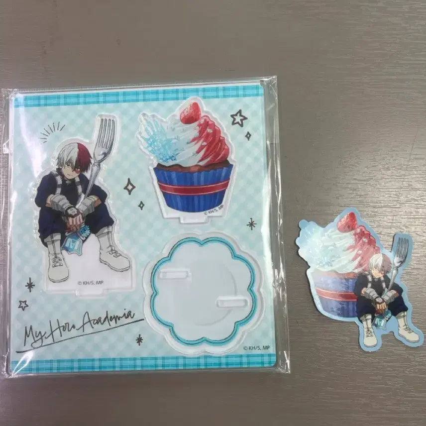 [BUNJANG] My Hero Academia Shoto Todoroki "Open School" Cupcake Acrylic Stand / 나히아 오픈스쿨  쇼토 컵케이크 아크릴