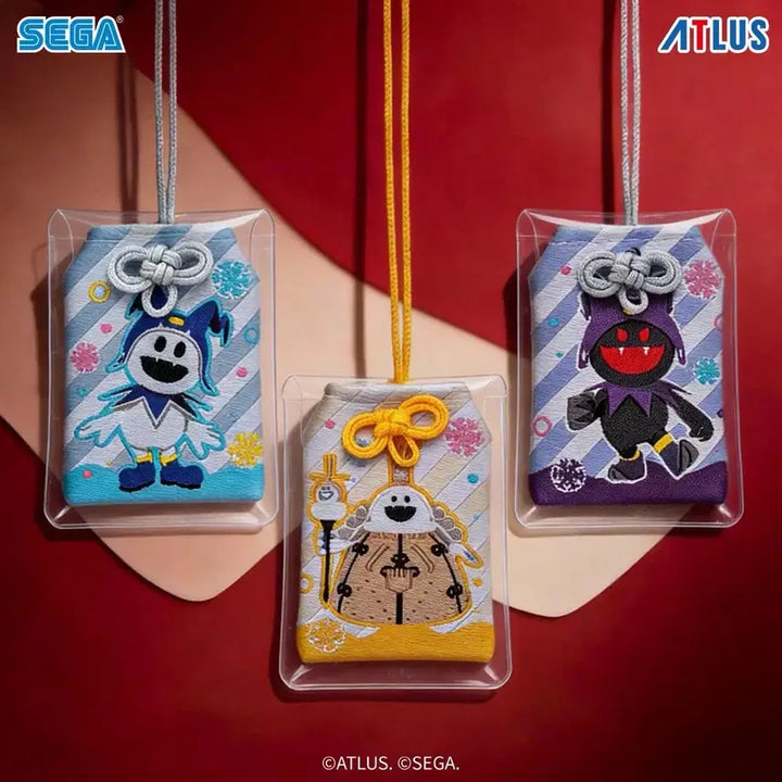 [BUNJANG] Persona 5 King Frost Amulet / 진 여신전생 페르소나 킹 프로스트 부적 오마모리