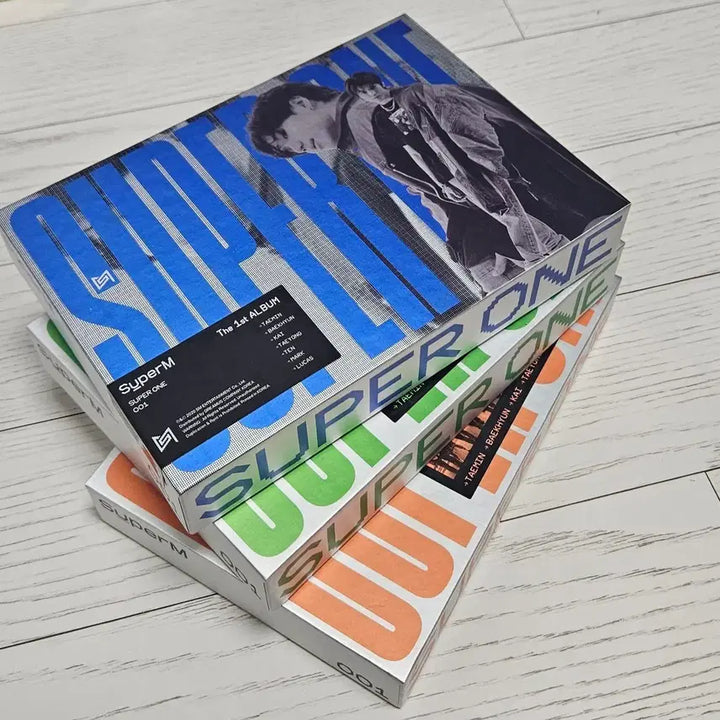 [BUNJANG] SuperM Super One Album Bundle Set (3 Versions) / SuperM 슈퍼엠 SUPER ONE 앨범 3종 일괄