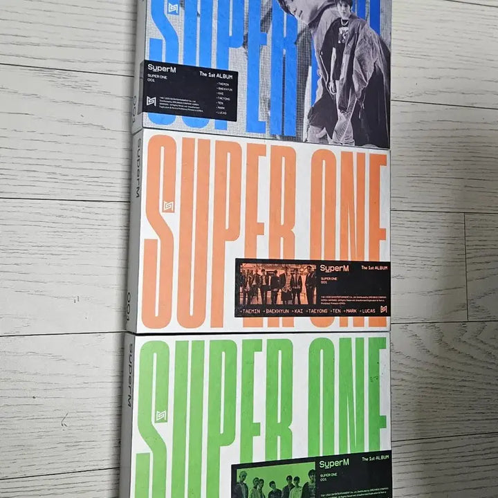 [BUNJANG] SuperM Super One Album Bundle Set (3 Versions) / [최종가격] SuperM 슈퍼엠 SUPER ONE 앨범 3종 일괄