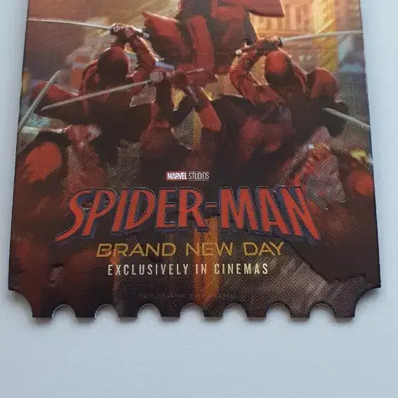 [BUNJANG] Spider-Man Original Ticket Type B / 스파이더맨 오리지널 티켓 오티 B 타입