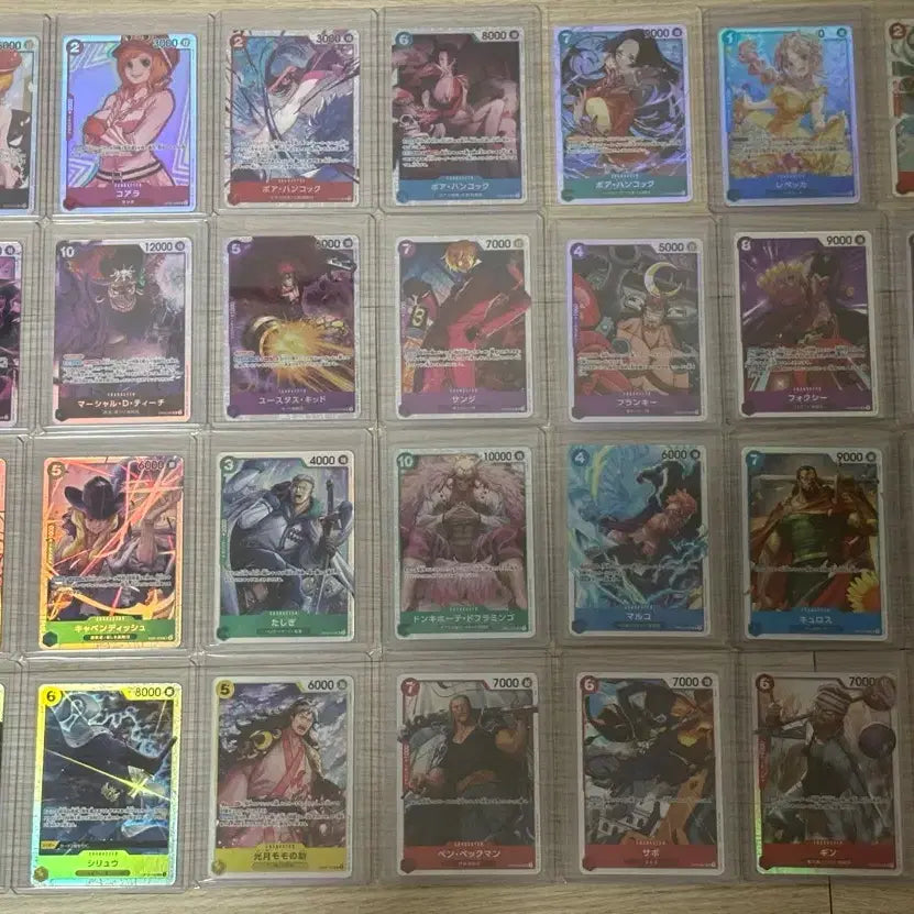 [BUNJANG] One Piece Japanese SR Cards Bundle Set (27 types) / 일본판 원피스 SR 카드 27종 일괄