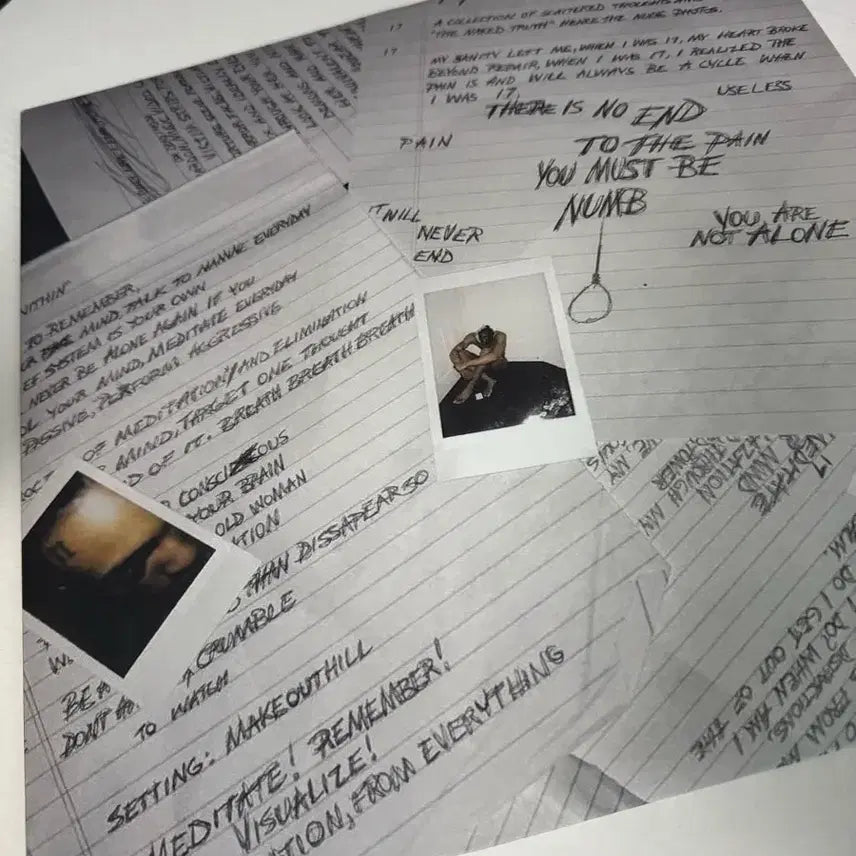 [BUNJANG] XXXTENTACION 17 Vinyl LP White Splatter (Unsealed) / 개봉반/ XXXTENTACION 17 바이닐 LP 화이트 스플래터