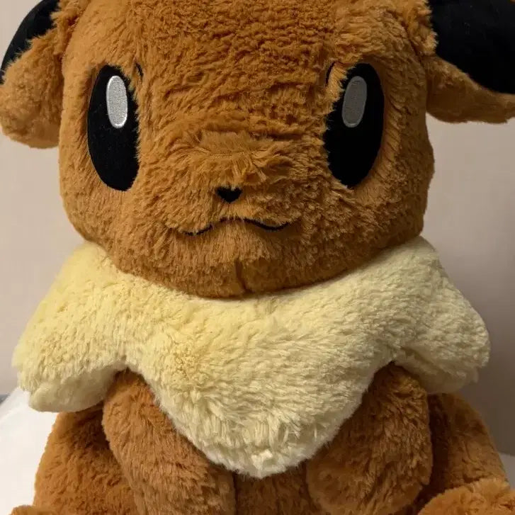 [BUNJANG] Eevee Large Plush Doll / (2018) 포켓몬 후와후와 보들보들 이브이 대형 인형