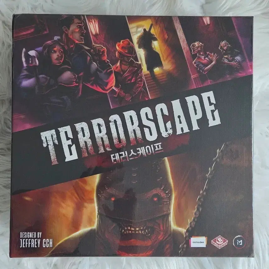 [BUNJANG] Terrorscape Board Game Base Game and Deadly Immortals Expansion (Sealed) / 테러 스케이프 보드게임 본판과 치명적인 불멸자들 확장판 (미개봉)