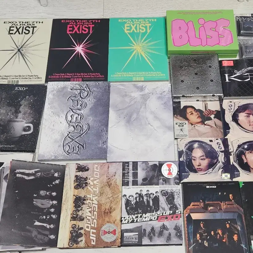 [BUNJANG] EXO Unsealed Album Bundle Set / 엑소 개봉앨범 일괄