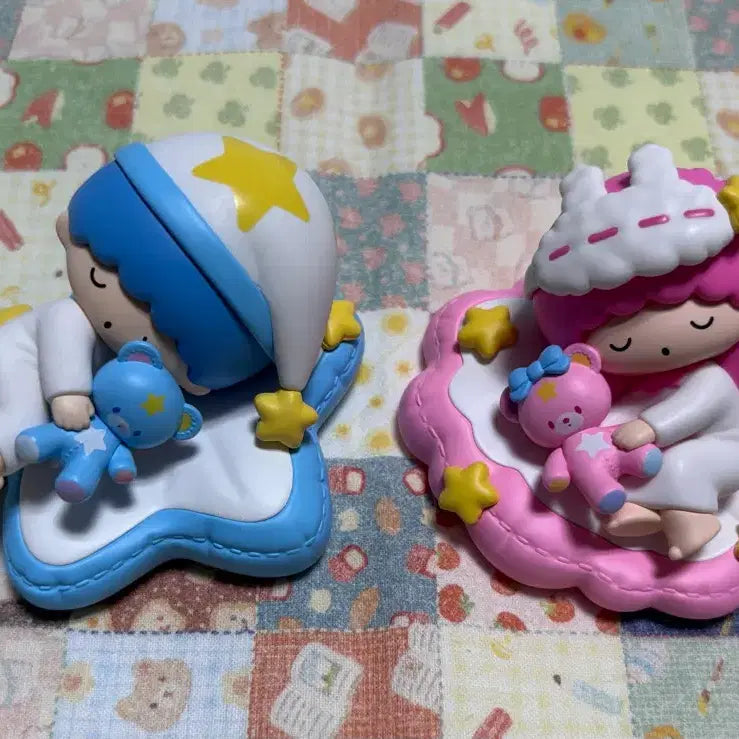 [BUNJANG] Pop Mart Sanrio Warm Sleep Series Little Twin Stars Kiki Lala Bundle Set / 일괄 팝마트 산리오 산리오 따뜻한 수면 시리즈  리틀트윈스타 키키 라라