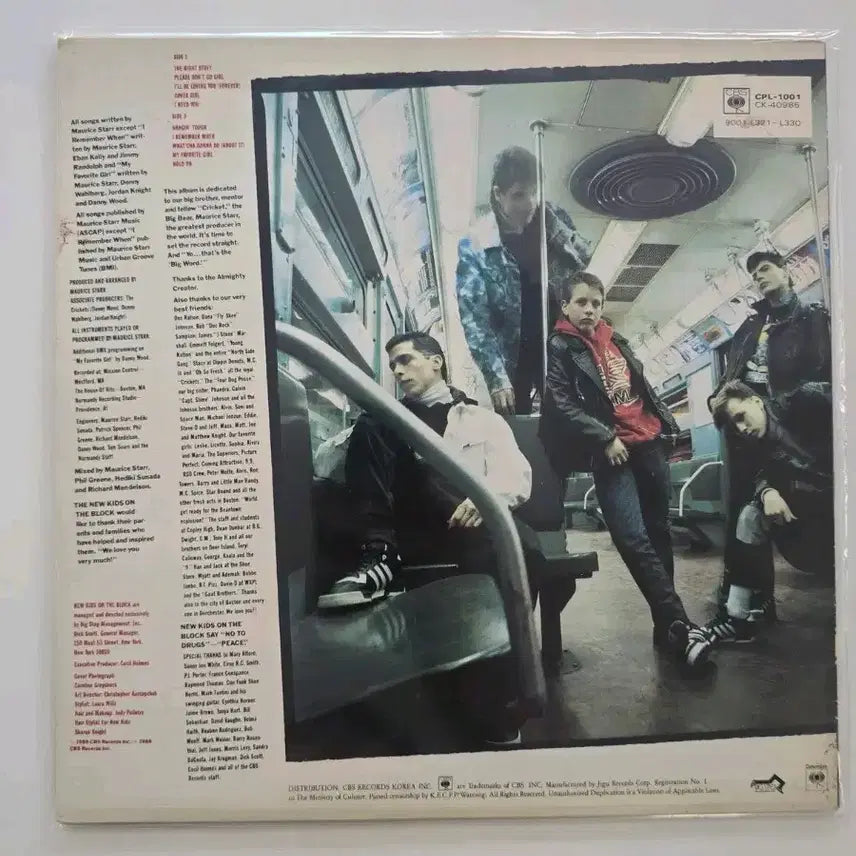 [BUNJANG] New Kids On The Block LP / 뉴 키즈 온 더 블록(New Kids On The Block) LP/ NM