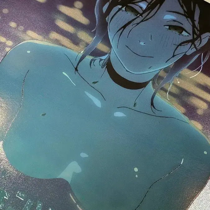 [BUNJANG] Chainsaw Man - Rize Taiwan Limited Edition Pool Poster Goods Set (Unused) / (미사용) 체인소맨 레제 대만 수영장 포스터 굿즈세트
