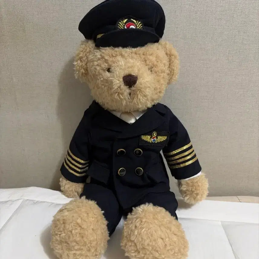 [BUNJANG] Pilot Teddy Bear Plush / 파일럿 테디베어 인형