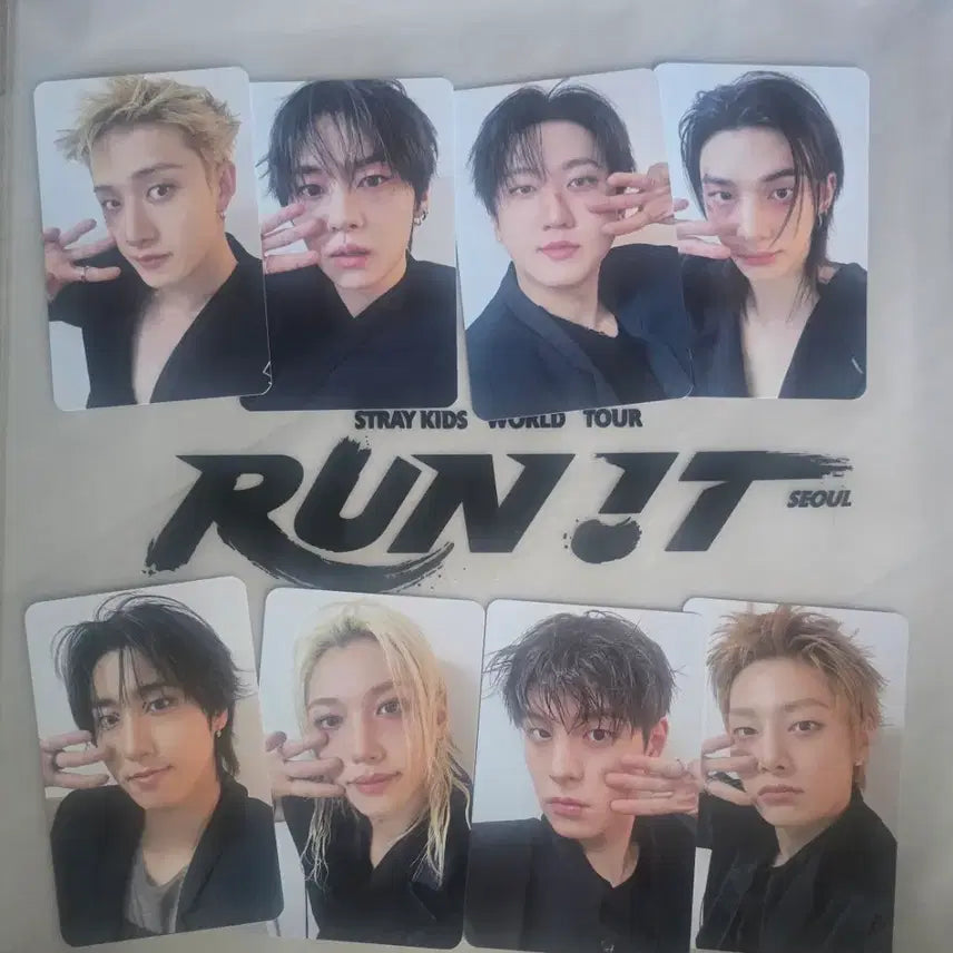 [BUNJANG] Stray Kids 2024 Run Away Concert Entrance Photocard Bundle Set / 7/29 콘서트 중콘 스키즈 입장포카 일괄