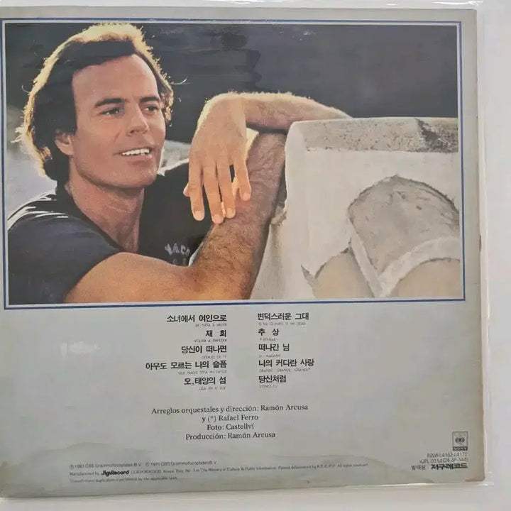 [BUNJANG] Julio Iglesias LP Vinyl Record / 훌리오 이글레시아스 Julio Iglesias LP/ NM