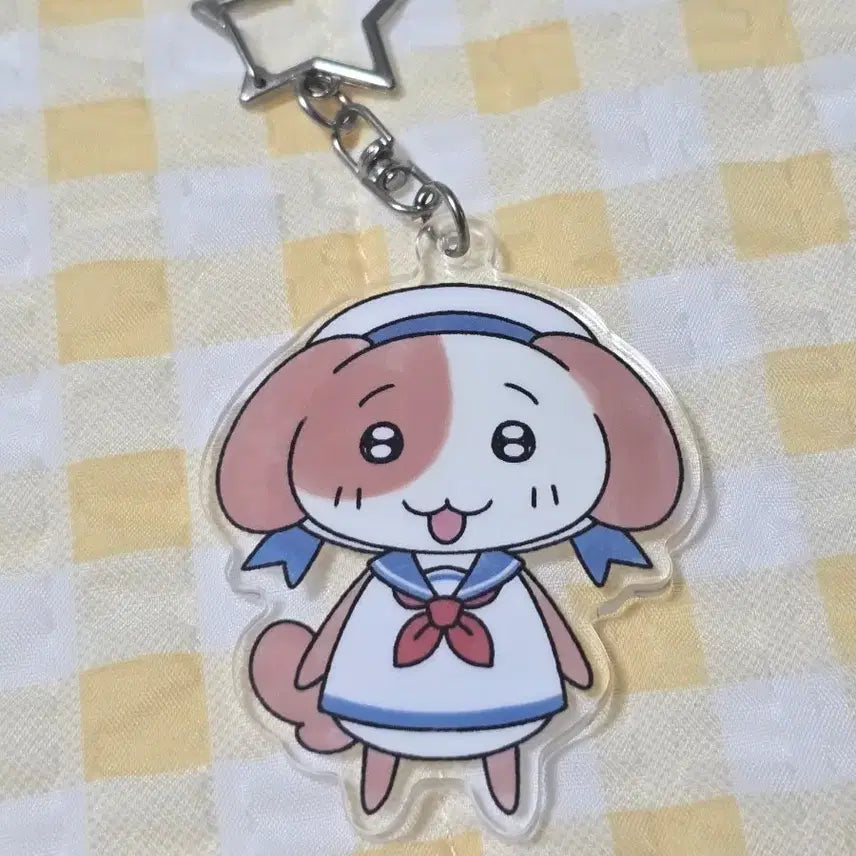 [BUNJANG] Myongnyang &amp; Meonggu Acrylic Keyring / 묘냥이와 멍구 아크릴 키링