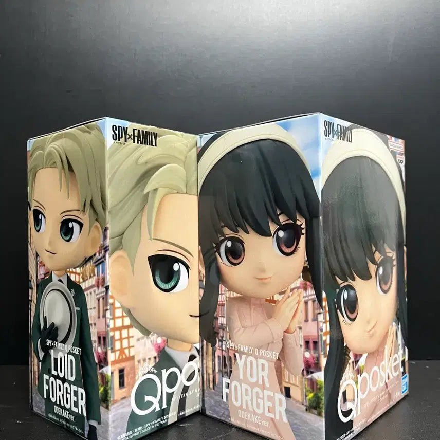 [BUNJANG] Spy x Family Q posket Lloyd &amp; Yor Anya Figure Set (Sealed) / 미개봉세트 스파이패밀리 피규어 로이드 피규어 요르 피규어 스파패쿠포