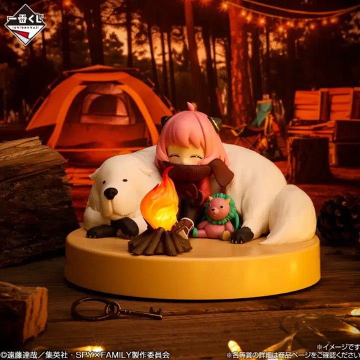 [BUNJANG] Spy x Family Anya/Bond Mood Lamp Figure / 스파이 패밀리 라스트원상 아냐/본드 무드등 피규어