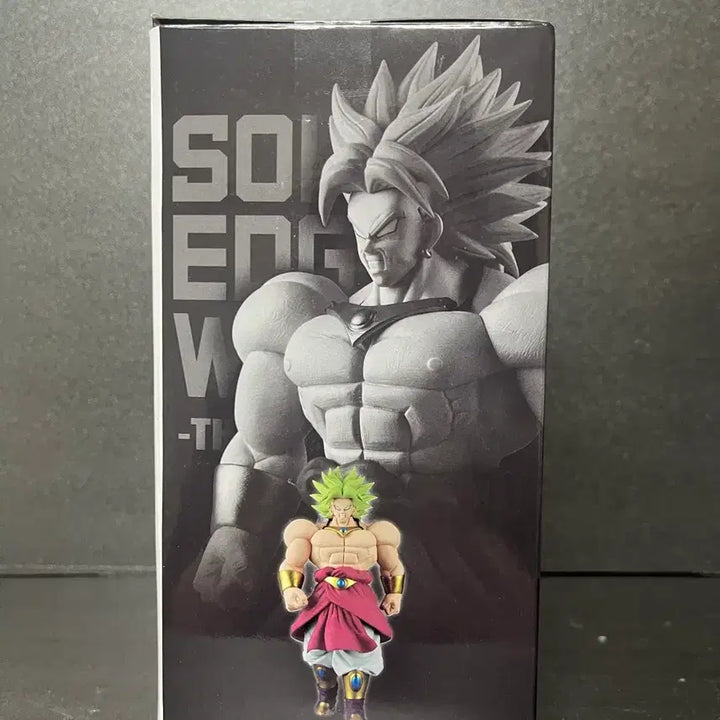 [BUNJANG] Banpresto Dragon Ball Broly Solid Edge Figure (Sealed) / 미개봉 드래곤볼 브로리 피규어 브로리솔리드엣지 피규어