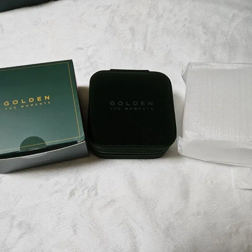 [BUNJANG] BTS Jungkook Golden Jewelry Box / 방탄 정국 GOLDEN 골든 굿즈 쥬얼리수납함 미사용 원가에 팝니다