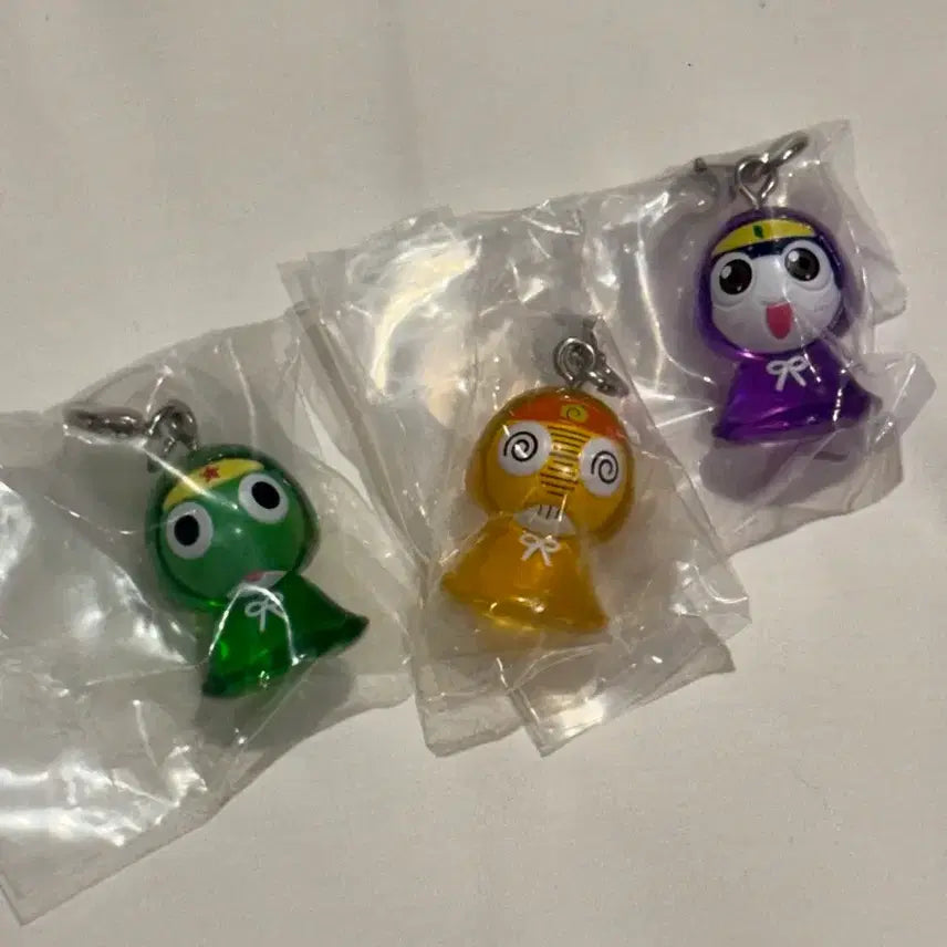 [BUNJANG] Keroro 3-Piece Raincoat Bundle Set / 케로로 우비 레인코트 메지루시 3개 일괄