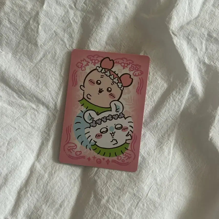 [BUNJANG] Chiikawa Kuji Plush (Kani) + Kani Monga Photocard Set / 먼작귀 치이카와 쿠지 인형 (카니) +카니몽가 포토카드 증정