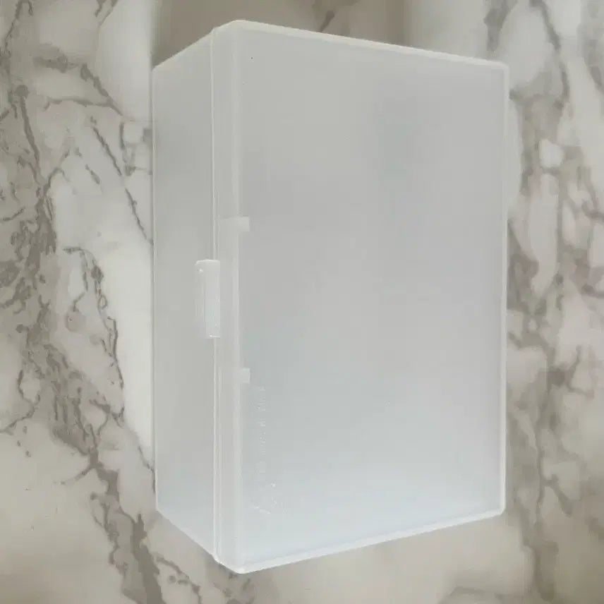 [BUNJANG] Hologram Heart Card Sleeve &amp; Toploader Set with MUJI Container / 슬리브&amp;탑로더, 서비스 통
