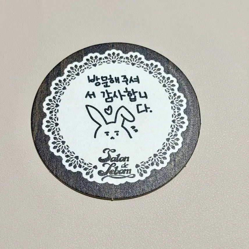 [BUNJANG] Salon De Bon Taiwan Rebom Rootless Tree Coser Kwon Hee Seo Photocard / 살롱드르봉 대만 레봄 뿌리없는나무 뿌없나 특전 코스터 권희서 양도