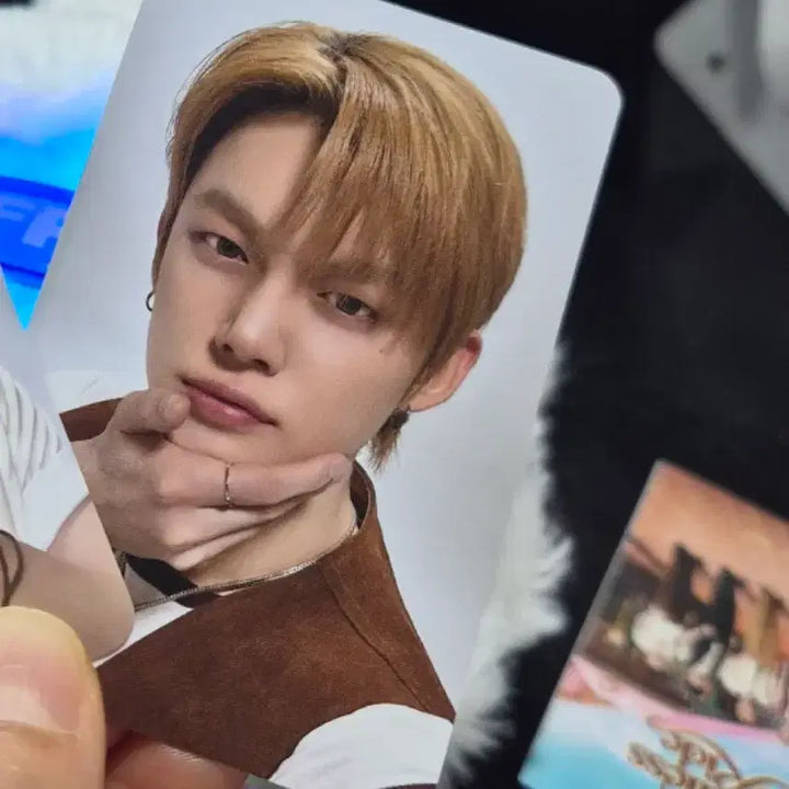 [BUNJANG] TXT Yeonjun VR Photocard / 투바투 VR포카 연준 + txt 특전 쇼핑백(해당 포카속 착장ver)