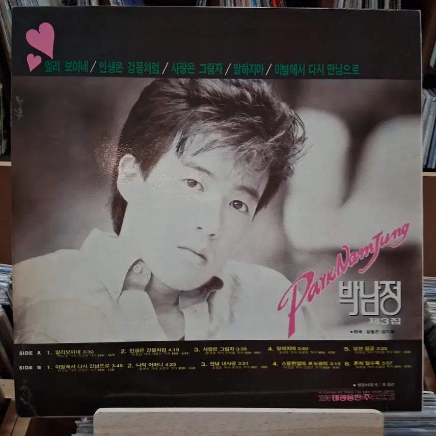 [BUNJANG] Park Nam Jung 3rd Album LP (Early Press) / 민트 가요 초반 박남정 제3집 LP