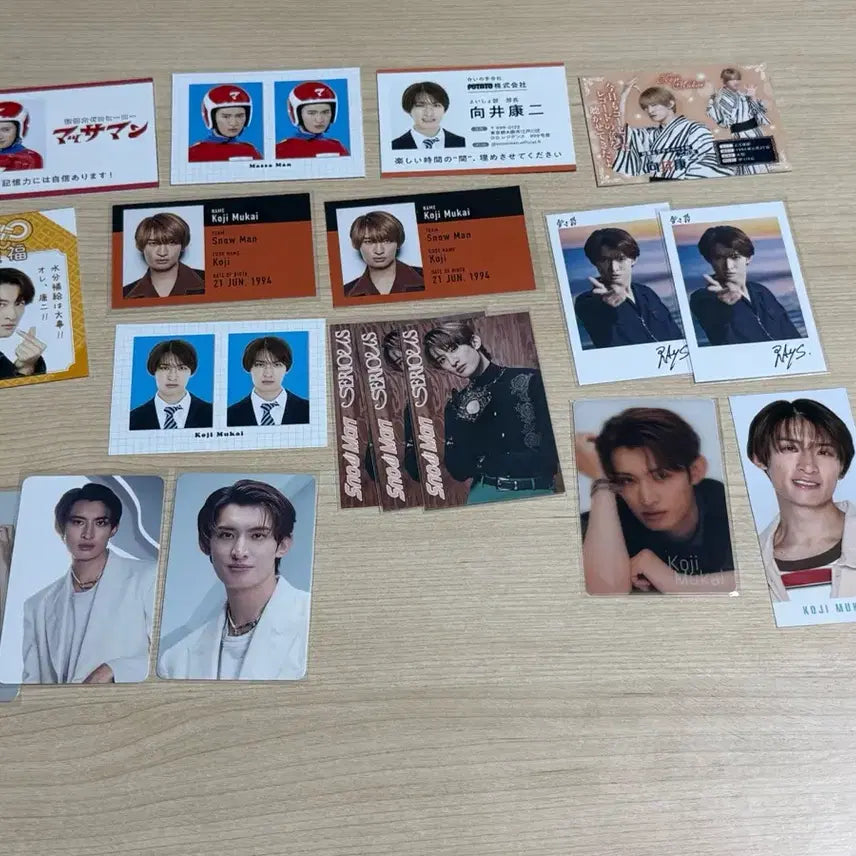[BUNJANG] SnowMan Mukaichi Koji Bundle Set / SnowMan 스노만 무카이 코지 굿즈 처분