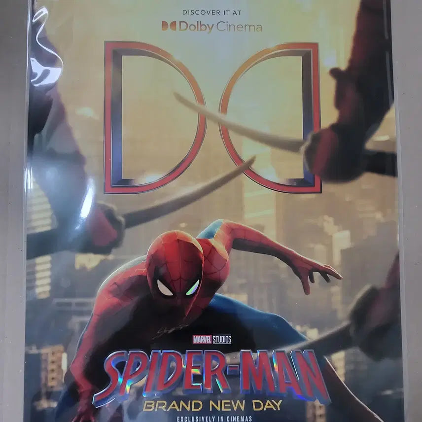 [BUNJANG] Spider-Man: Brand New Day Dolby Cinema Poster / 영화 <스파이더맨:브랜드 뉴 데이> 돌비 포스터
