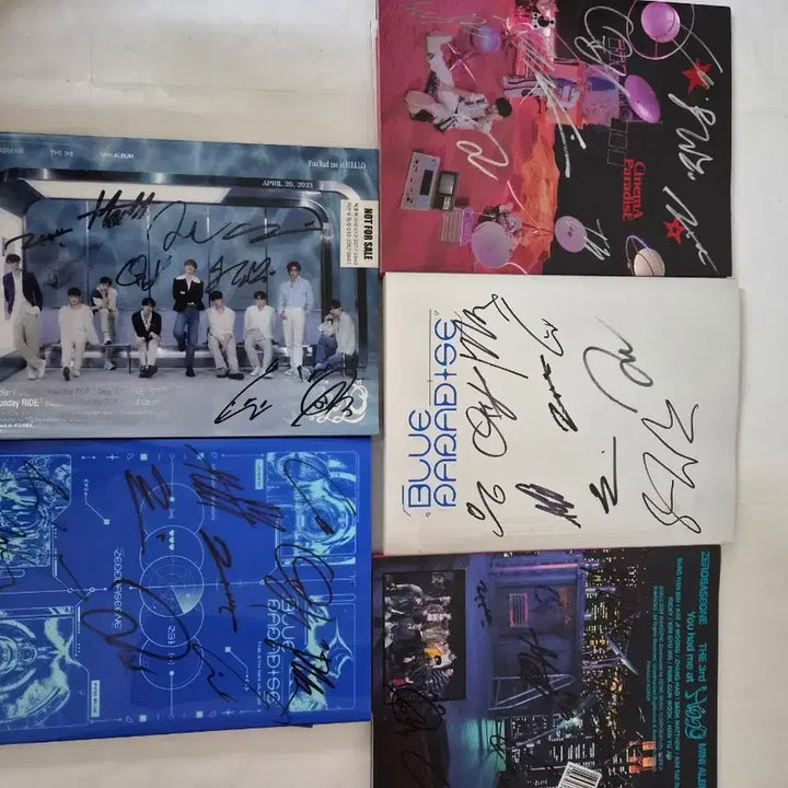 [BUNJANG] ZEROBASEONE Signed Album CD Bundle Set / 제로베이스원 앨범 사인 CD 5종 일괄입니다