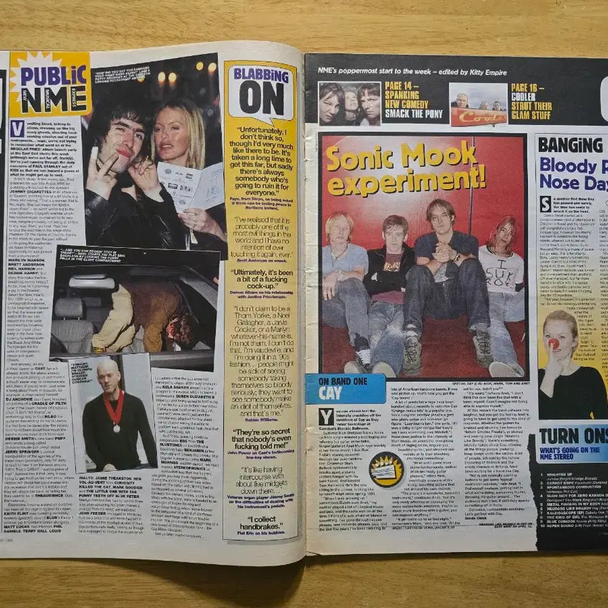 [BUNJANG] Catatonia NME Large Magazine (March 1999) / 매거진 Catatonia 카타토니아 NME 라지 매거진