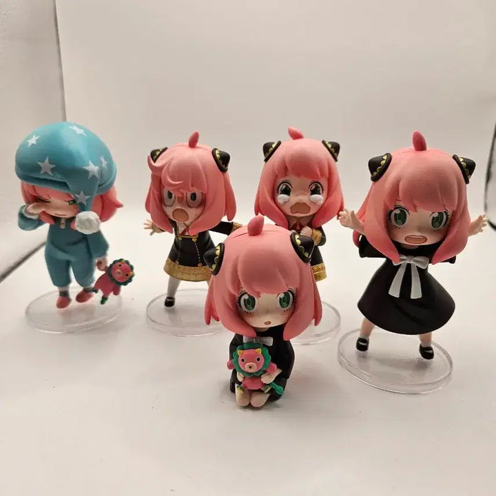[BUNJANG] Pop Mart Spy x Family Anya Figure Bundle Set / 팝마트 스파이 패밀리 피규어 5종 일괄 판매