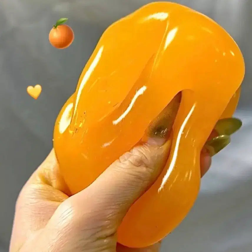 [BUNJANG] Chiboky Orange Juice Plush / 치보키 오렌지주스 슬랑이