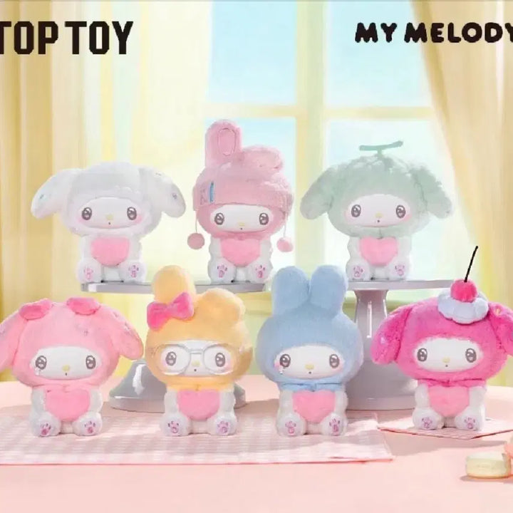 [BUNJANG] Toptoy My Melody 50th Anniversary Milk Candy Plush (Blue) / 탑토이 마이멜로디 50주년 밀크캔디 파랑
