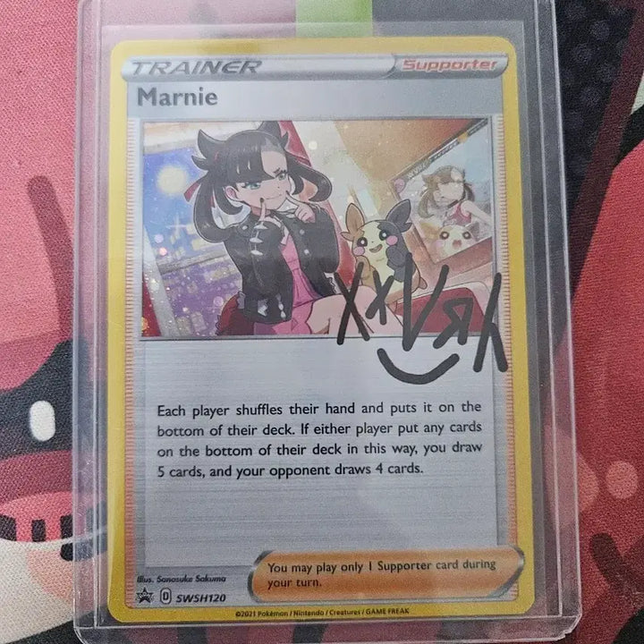 [BUNJANG] Pokemon Card Mari Autograph Card / 포켓몬카드 마리싸인카드