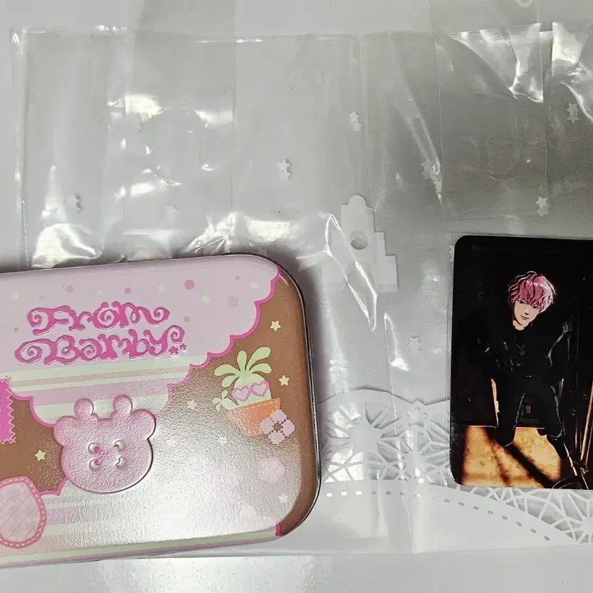 [BUNJANG] Bambi Birthday Cookie Tin Case &amp; Lucky Draw Set / 밤비 생일 쿠키 틴케이스 쿠키 포함 밤비 럭드