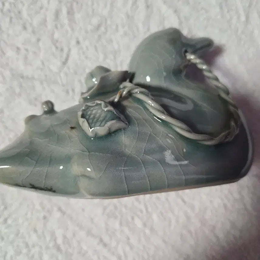 [BUNJANG] Duck-Shaped Celadon Inkstone / 오리 청자 연적