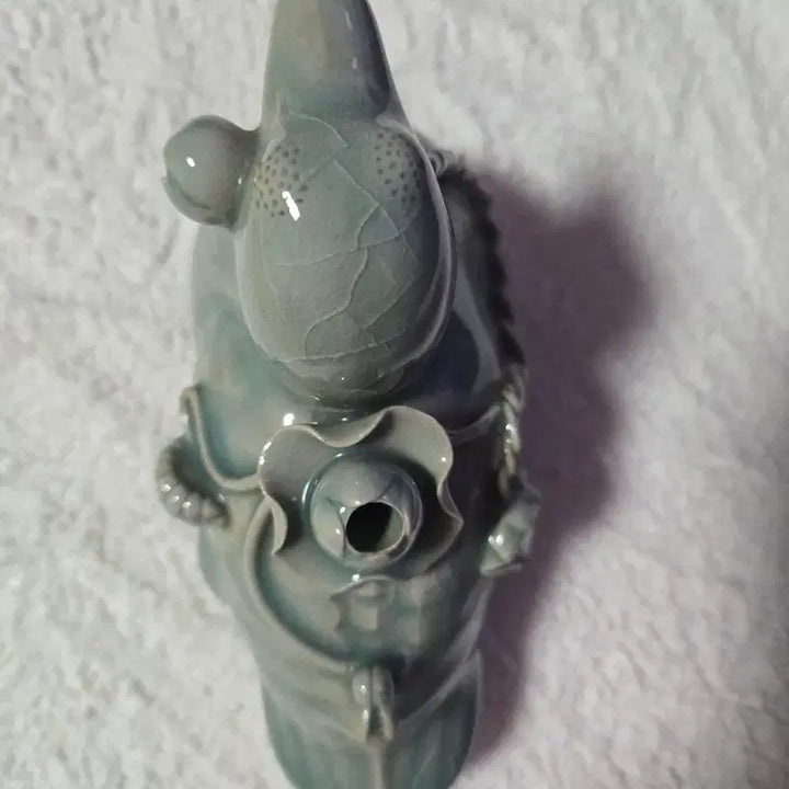 [BUNJANG] Duck-Shaped Celadon Inkstone / 오리 청자 연적