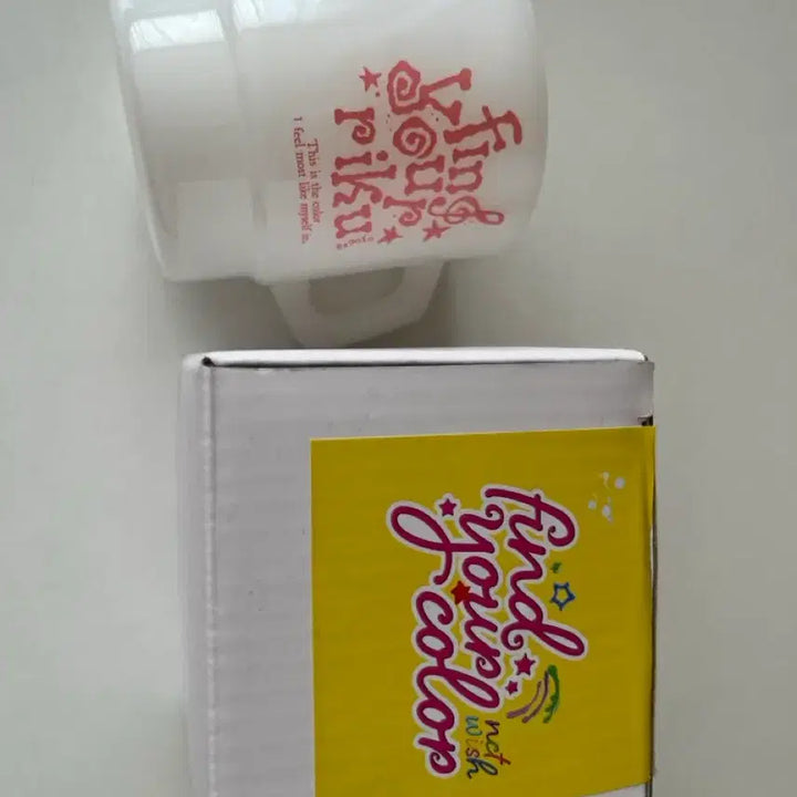 [BUNJANG] NCT WISH Color Popup MD Milk Glass Cup Riku / 엔시티 위시 컬러 팝업 엠디 밀크글라스 컵 리쿠 양도 판매