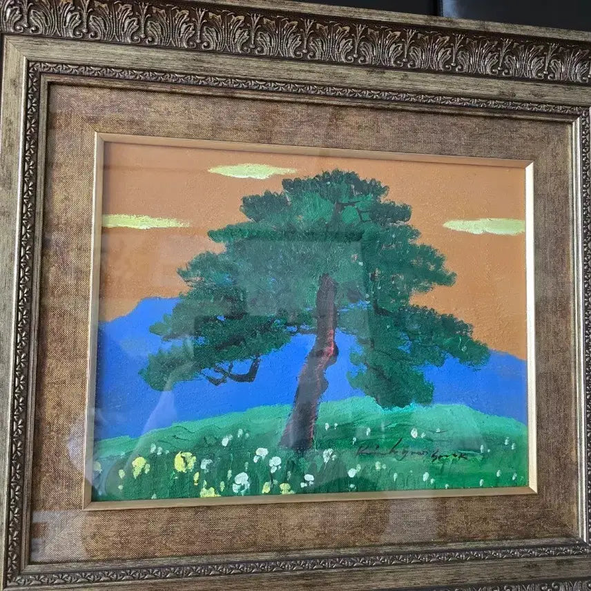 [BUNJANG] Kim Hyung-seok Artist Pine Tree Painting / 김형석 작가 작품