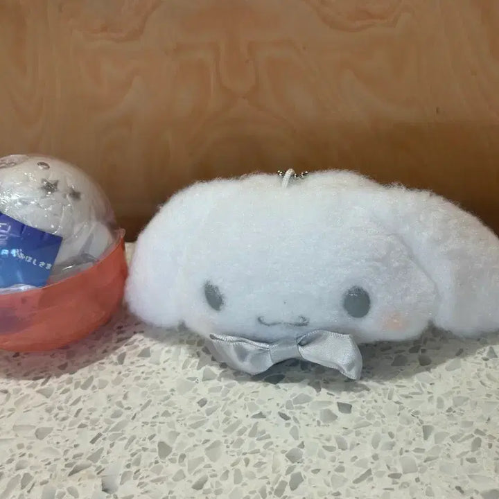 [BUNJANG] Sanrio Cinnamoroll Plush Keychain / 산리오 시나모롤 봉제 인형 키링 가챠