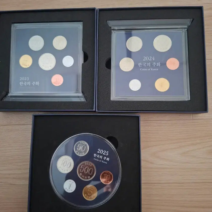 [BUNJANG] Bank of Korea Coin Set (2023-2025) Bundle / 한국은행 2023 2024 2025년 주화 세트(일괄판매)