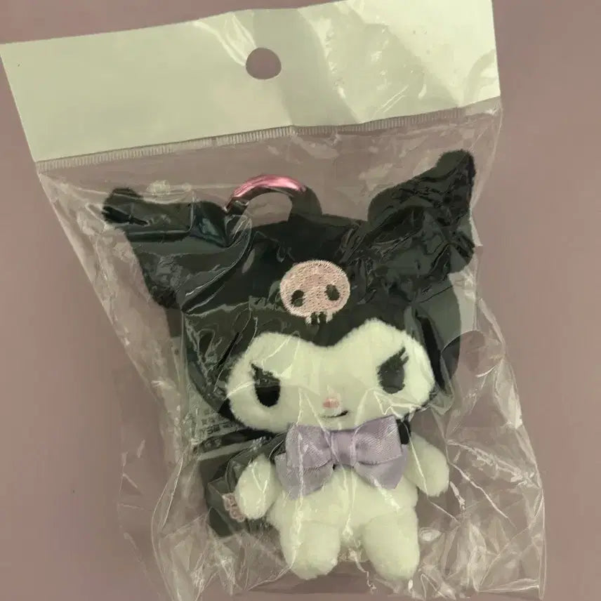 [BUNJANG] Kuromi Plush Keychain / 쿠로미 인형 키링