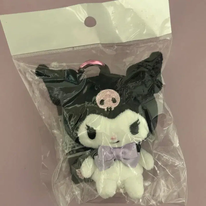 [BUNJANG] Kuromi Plush Keychain / 쿠로미 인형 키링