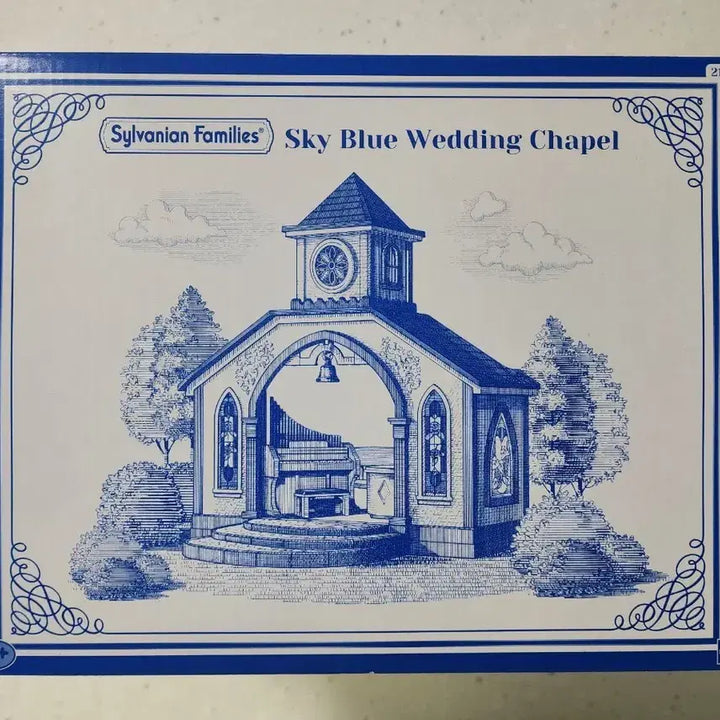 [BUNJANG] Sylvanian Families Wedding Chapel (Light Blue) 2119 / 실바니안 웨딩 채플(하늘색) 2119