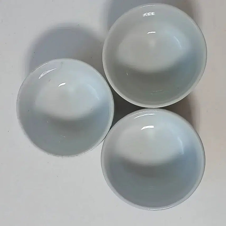 [BUNJANG] Vintage White Porcelain Rice Bowl &amp; Dipping Sauce Dish Set (6 Pieces) / 16.근대사 수집품 민속품 빈티지 백자  밥그릇 종지 6개 세트