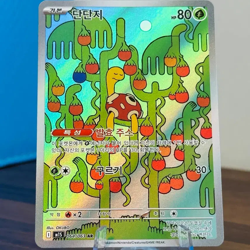 [BUNJANG] Pokemon Card - Groudon AR / 포켓몬 카드 단단지 AR