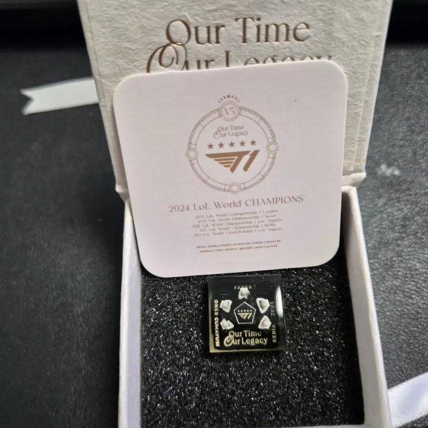 [BUNJANG] T1 2024 Worlds Championship Keycap / T1 2034 월즈키캡